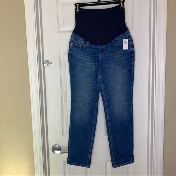 Old Navy Jeans Oldnavy Maternity Jeans Boyfriend Style Size 6 Full